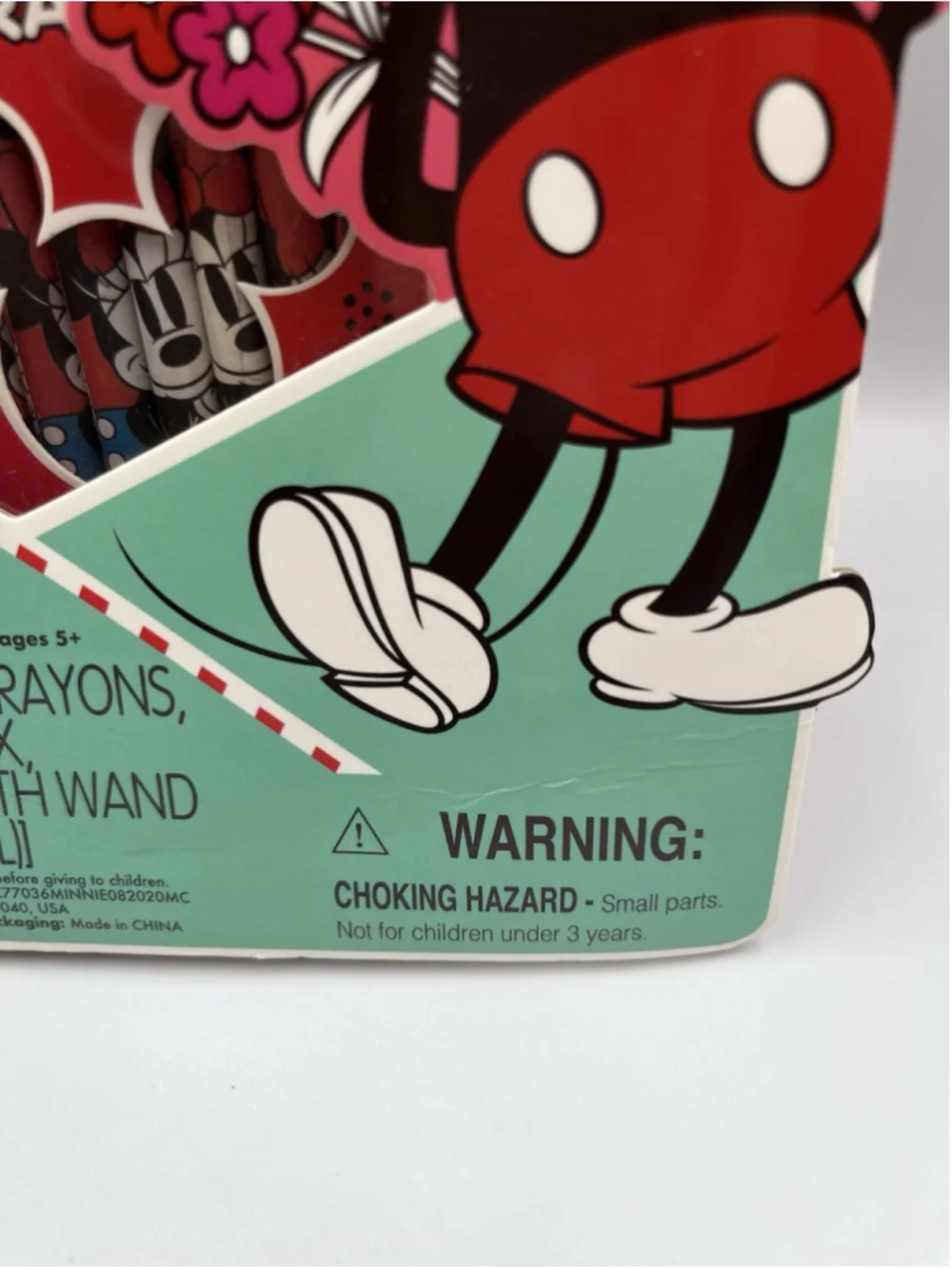Disney Minnie & Mickey Valentine's Day Box Gift Set Puzzle Crayons New in BOX